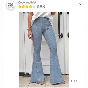 PinStrip bell bottoms (NWOT)! I received the wrong size and forgot to return :/